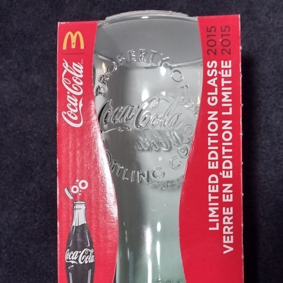 McDonald's 2015 Replica 1899 Coca-Cola Glass - Picture 2 of 3